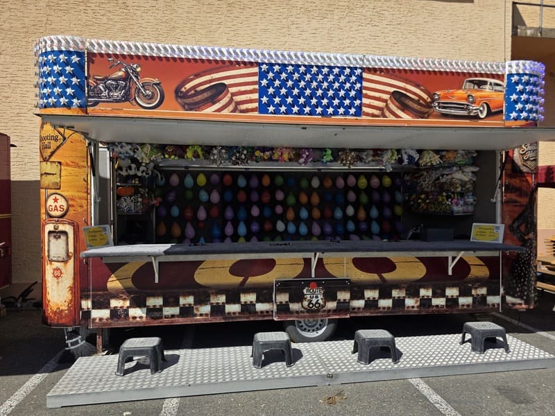 USA Schiesswagen offen